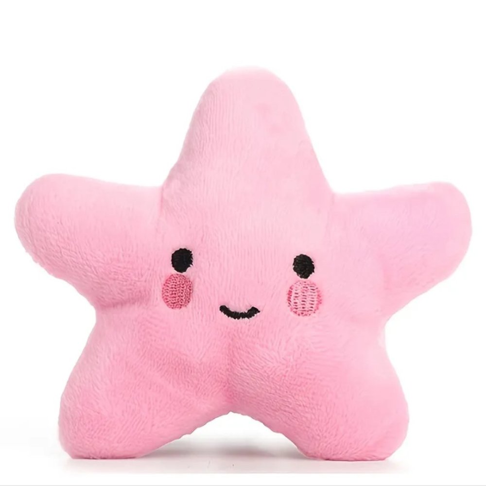 Star plush chew toy-Dog toy